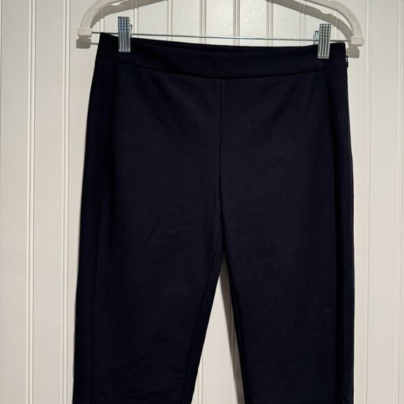 Tory Burch Maude Legging Pants Navy Blue NEW Size 2 - Picture 3 of 8